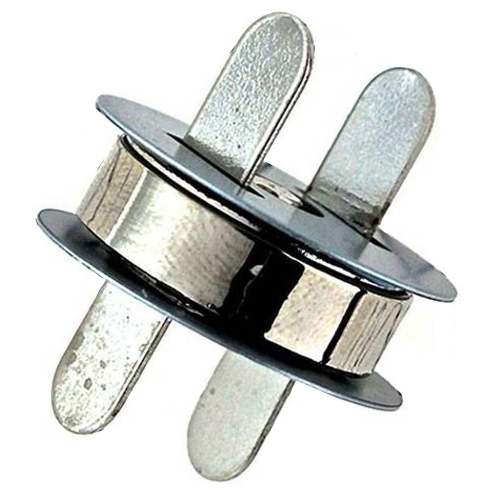 Craft Sha Leathercraft 20mm Silver Leatherworking Magnetic Snap Clasp Button