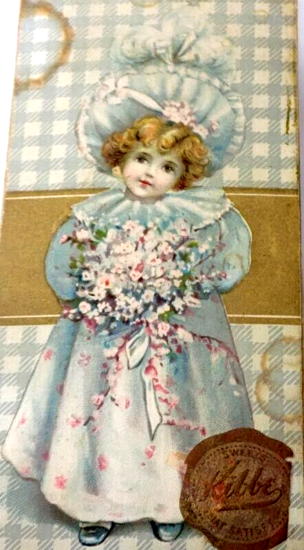 Small Empty Kibbe Brothers Chocolates Box Springfield MA c.1905