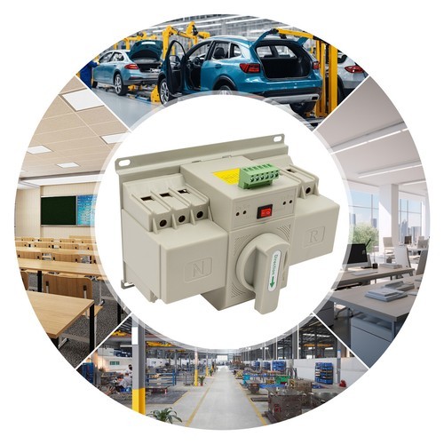 Automatic Switch Double Power Screw Mounting Switch Transfer Switch 110V AC 63A