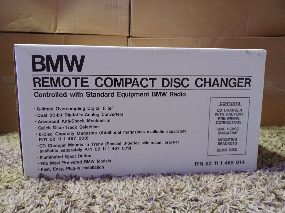 BMW Remote Compact Disc Changer