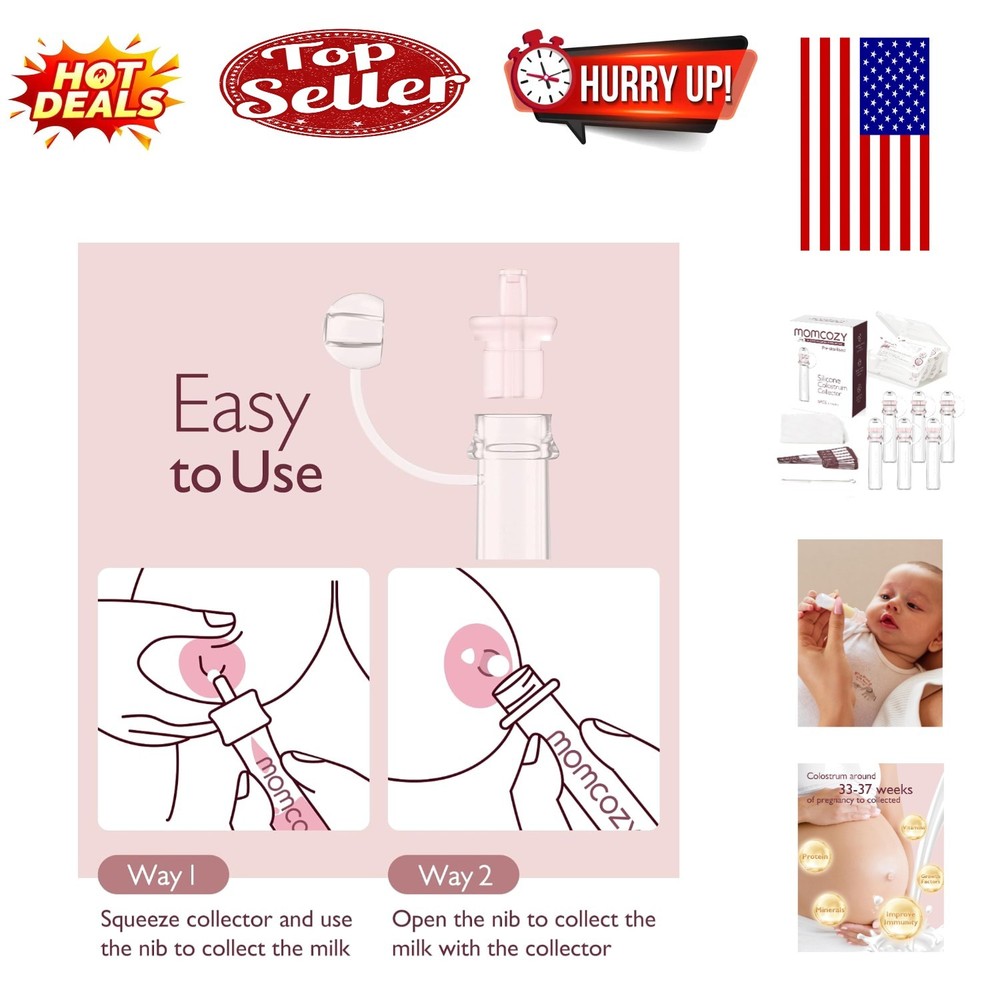 Breastfeeding Made Easy: Reusable Colostrum Collector Set