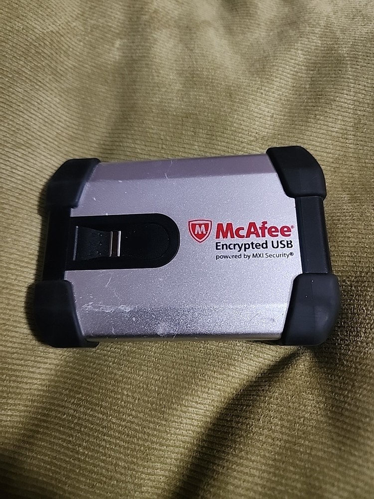 Mcafee Encrypted USB 320gb