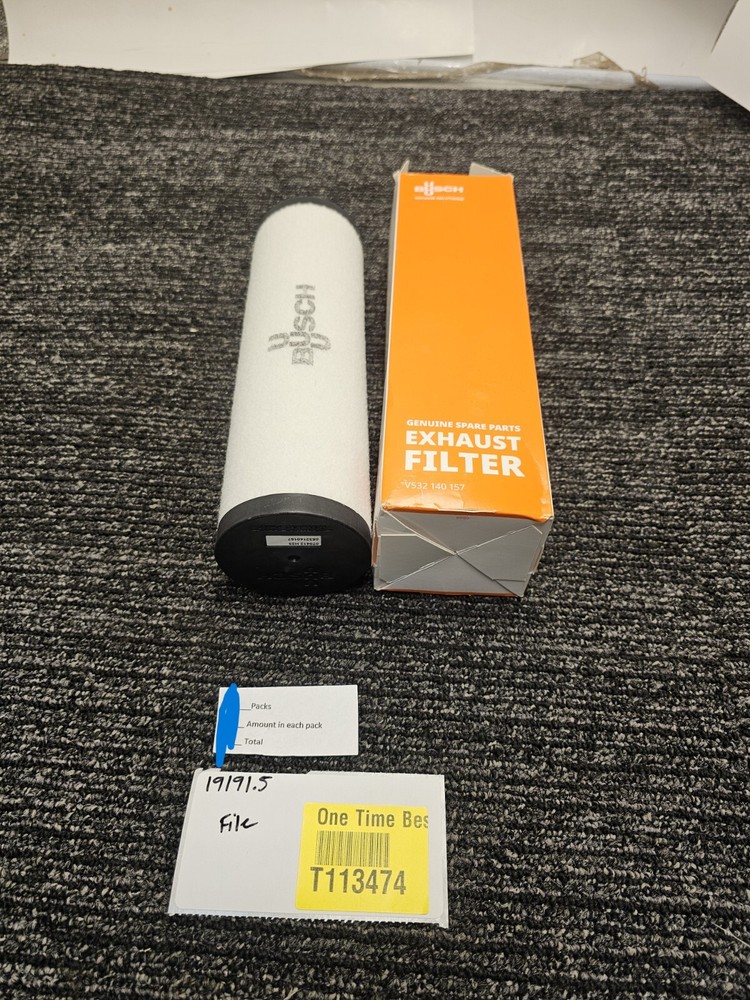 BUSCH V532 140 157 / V532140157 Exhaust Filter