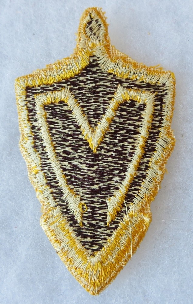 ORIGINAL Vintage M ROTC SCHOOL PATCH Cut Edge