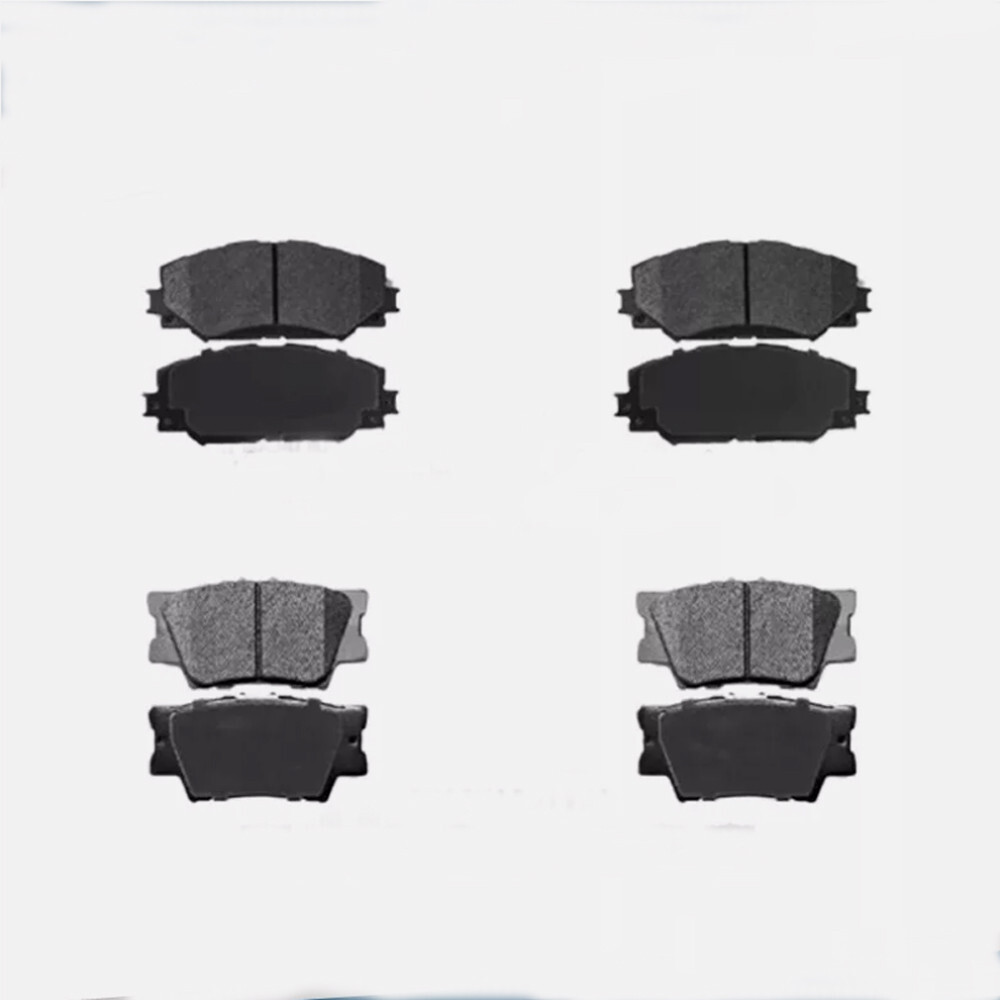 For 2006 - 2018 Toyota RAV4 Front & Rear Ceramic Disc Brake Pads