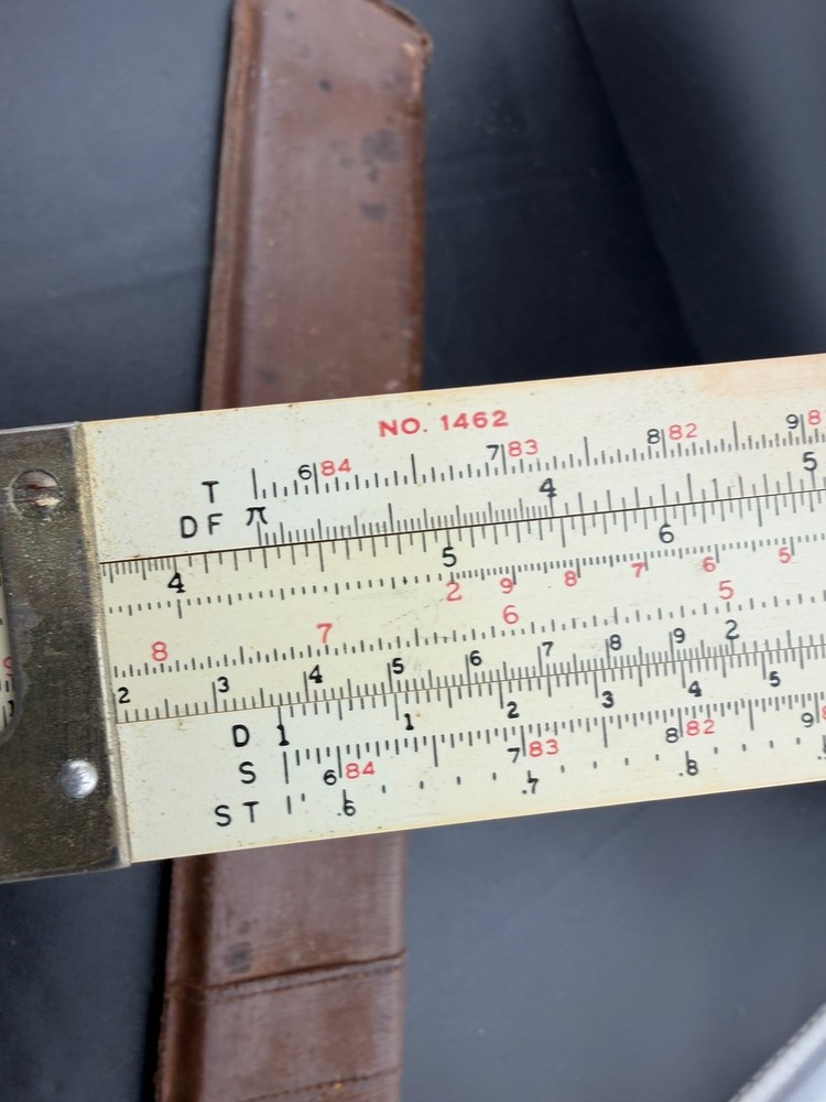 Post Slide Rule 1462 Frederick Post
