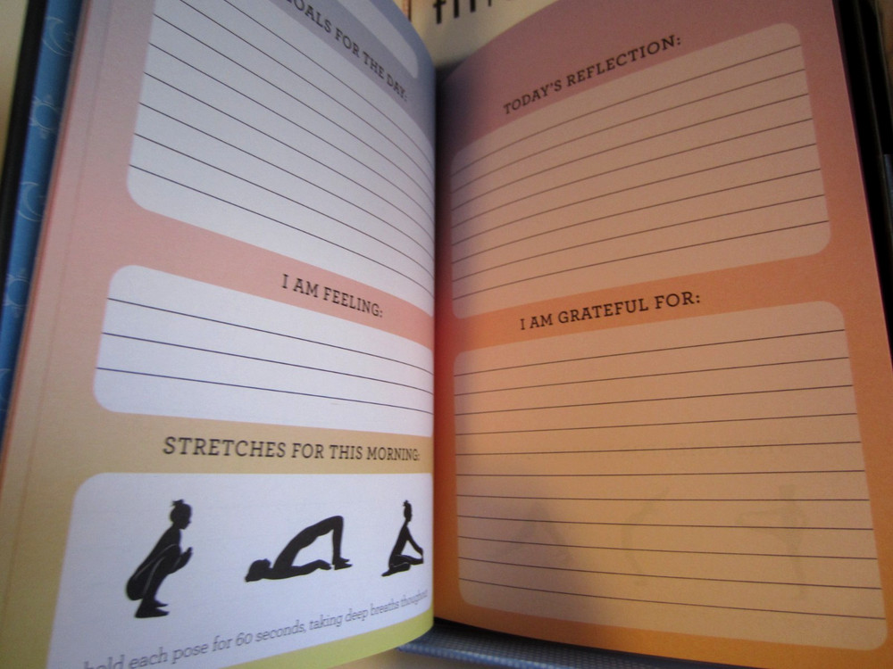 Fitlosophy AM/PM Journal + Hot/Cold Compress Boxes Set