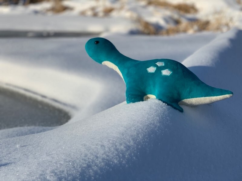 Plesiosaurus Plush Toy, Dinosaur Plush