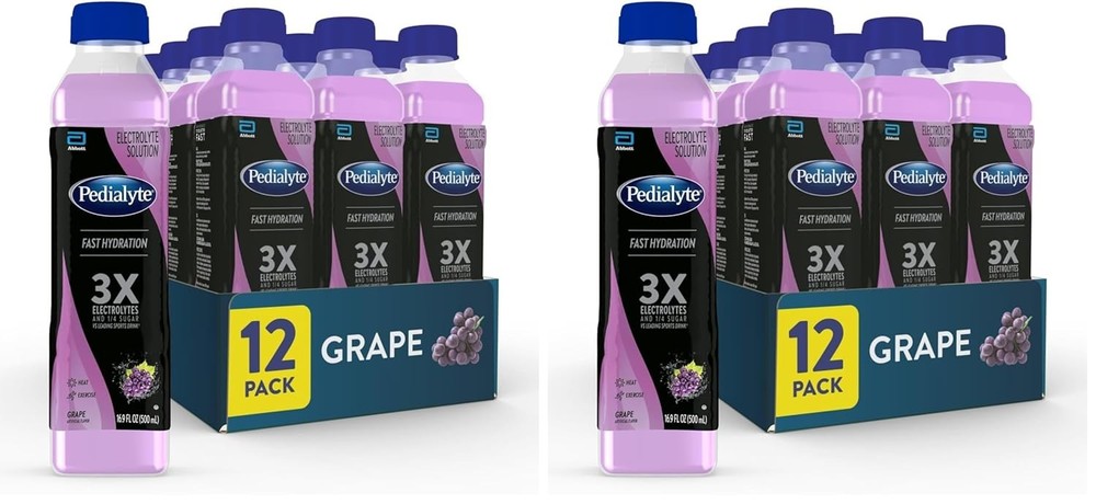 Electrolyte Solution Strawberry Hydration Drink 12 bottles half liter each