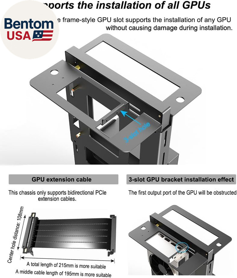 PC Creative Assembly Frame Test Bench，Diy Computer Case PC Frame Desktop Chassis