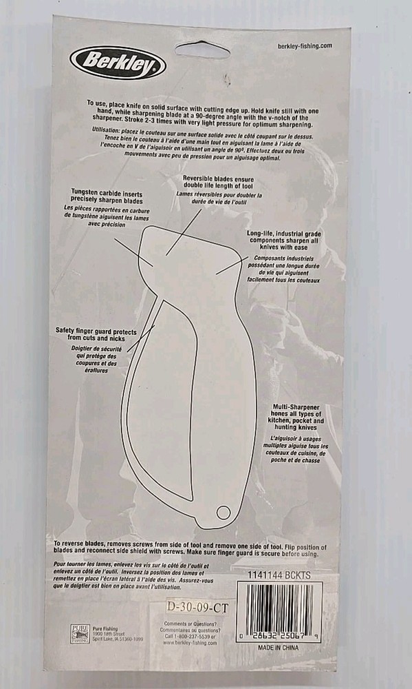 BERKLEY CLASSICS INDUSTRIAL QUALITY MULTI-SHARPENER FOR KNIVES & TOOLS