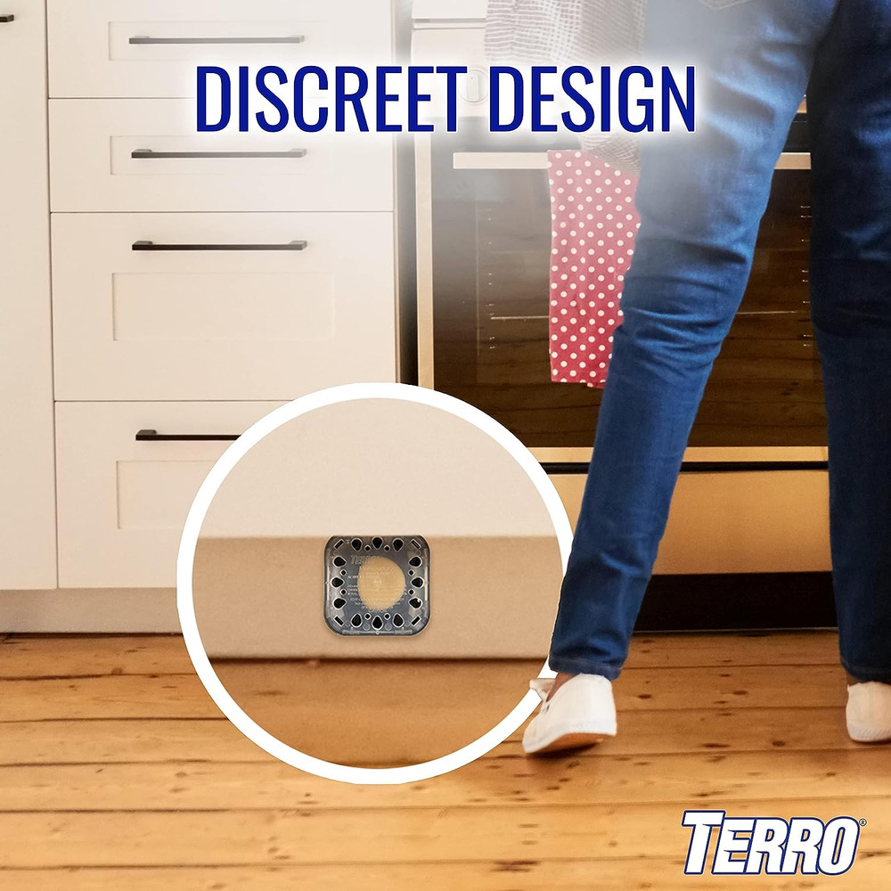 TERRO T500 Indoor Multi-Surface Roach Bait Stations - Indoor Cockroach Killer, 6