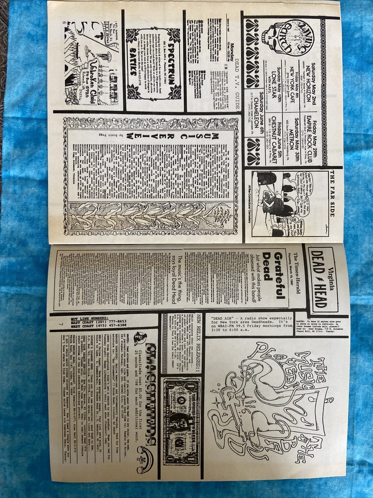 grateful dead unbroken chain May 1987