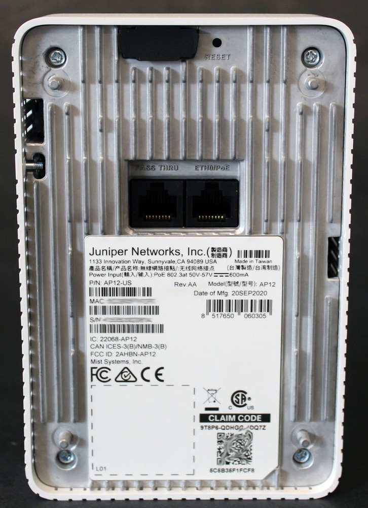 Juniper AP12-US MiSt Access Point High-Performance Wireless Wi-Fi 6 AP Tested!