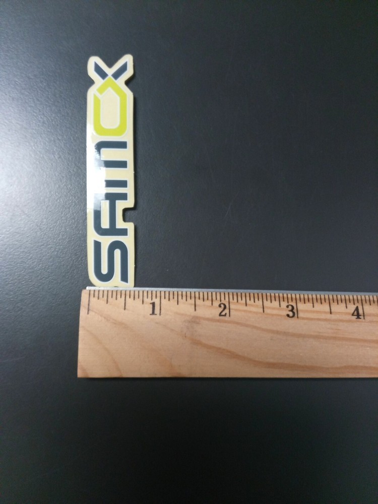 3.5" Samox Decal/Sticker Gray/Green/White