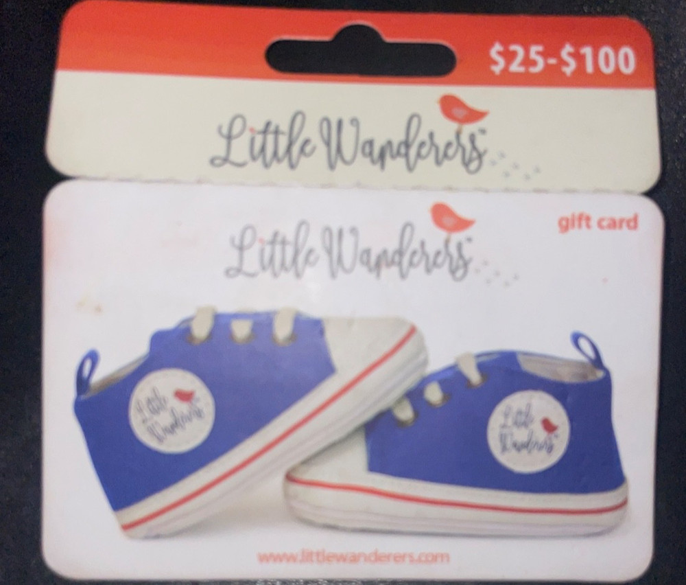 Little Wanderers Gift Card $60.00 Value