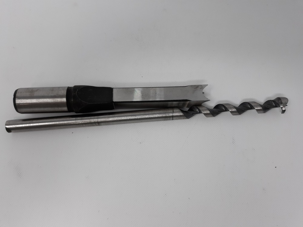 12.7mm Mortise Chisel Drill Bit Set Wood Square Hole Cutter Tool