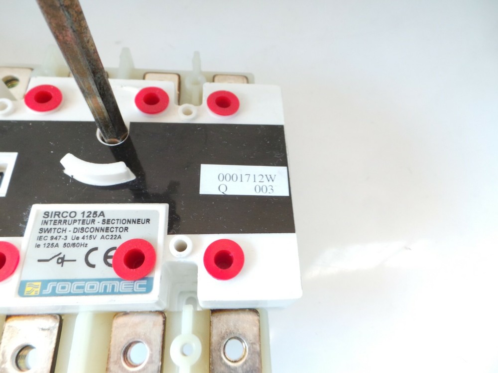 Socomec 125A IEC 947-3 Switch - Disconnector