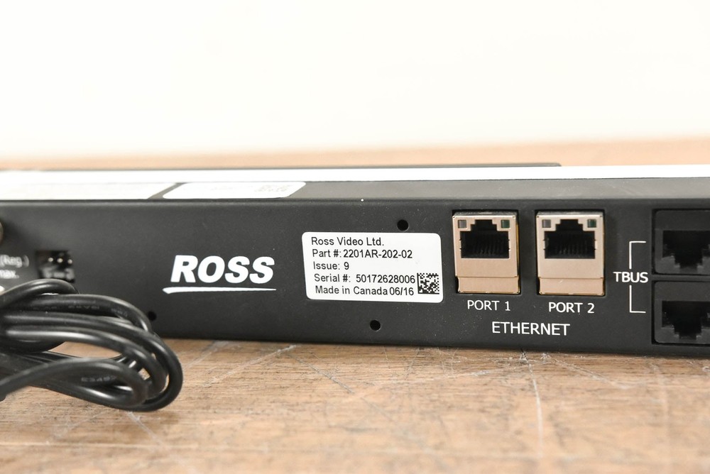 Ross Ultricore-CC 1RU Central Controller CG0019X