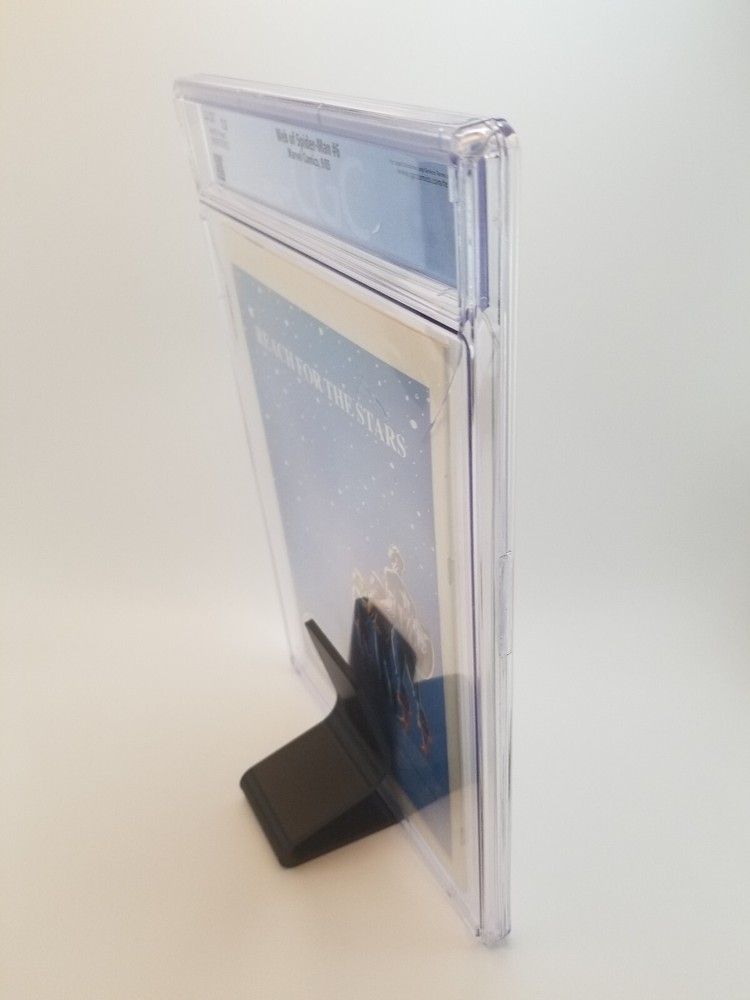3 COMICBOOK STAND DISPLAYS FOR GRADED CGC, CBCS AND NON GRADED COMICS