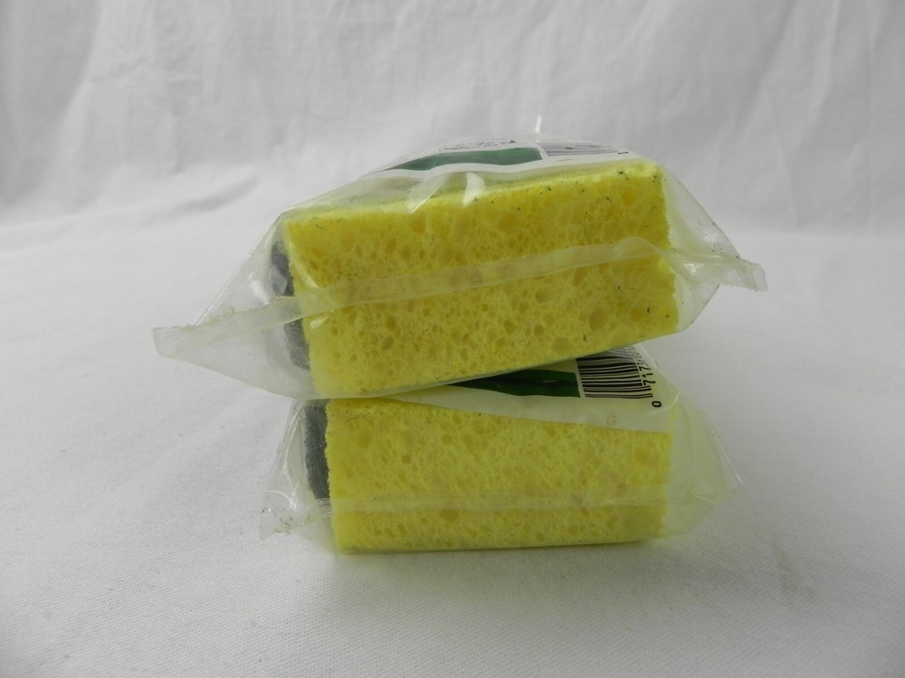 2 Libman Scrubster Mop Refill Extra Absorbent Sponge Scrubber Strip 00105 Or 305