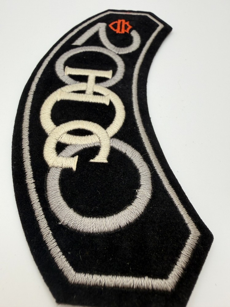 2000 Harley Davidson Owners Group Biker Patch Member Iron On Patch Felt