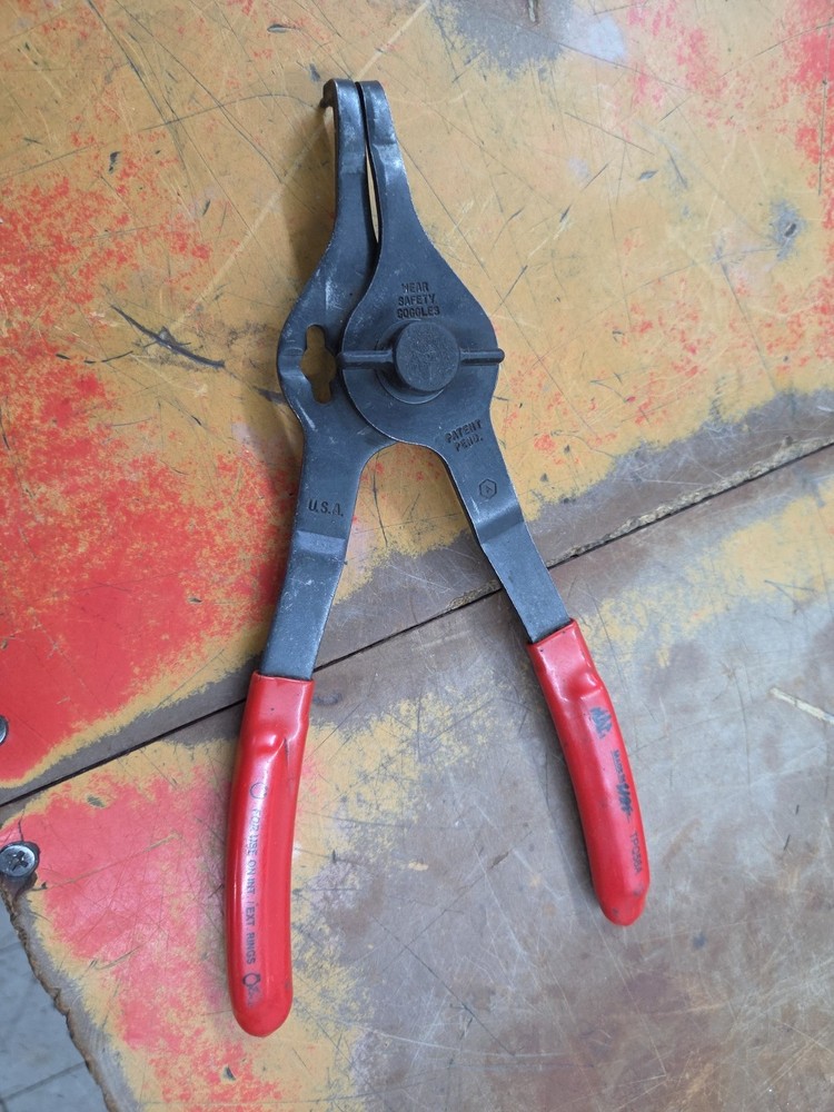 MAC TOOLS ADJUSTABLE SNAP RING PLIERS INTERNAL & EXTERNAL RETAINING TPQ56A USA