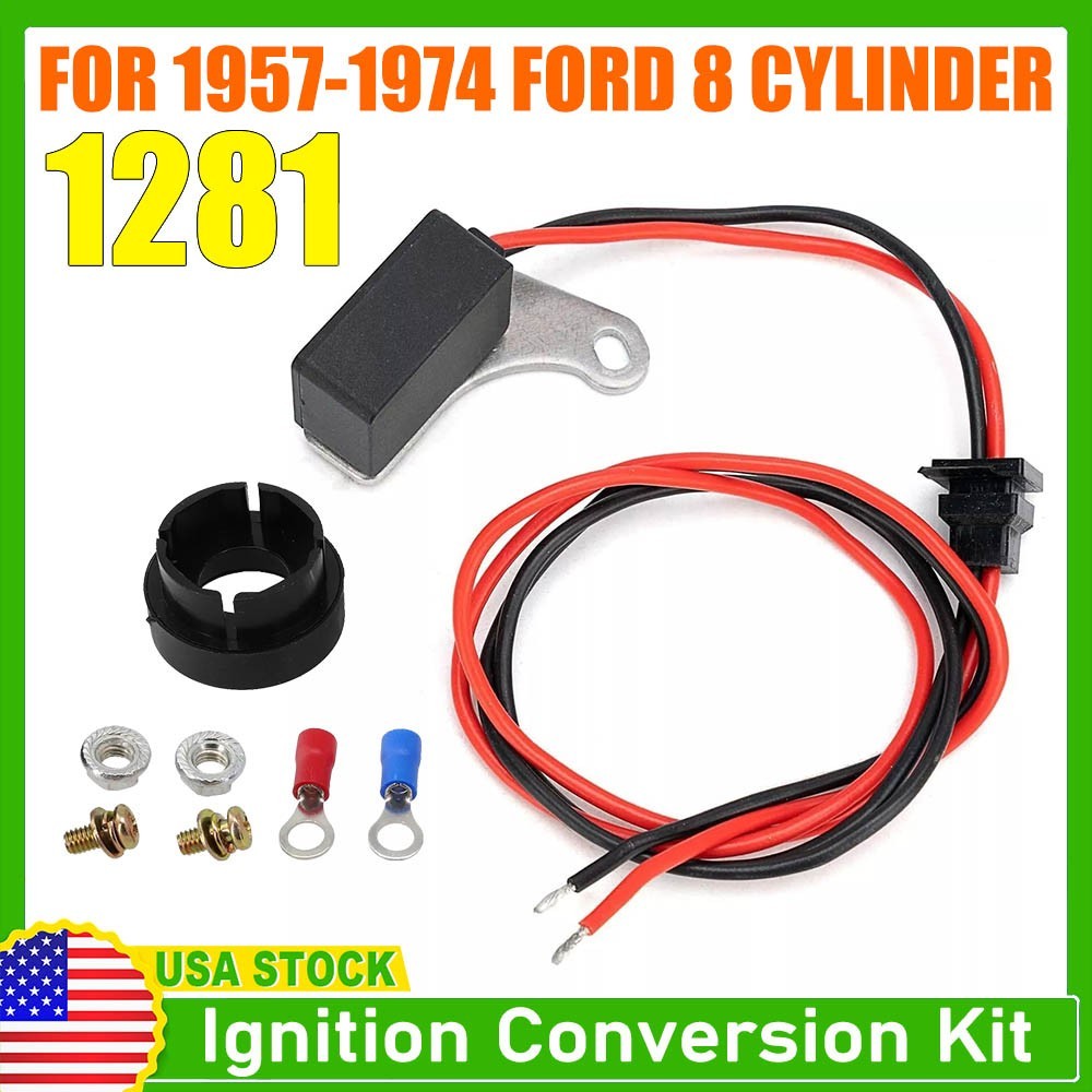For Ford V8 Pertronix 1281 Ignition Points-to-Electronic Conversion Kit Ignitor-