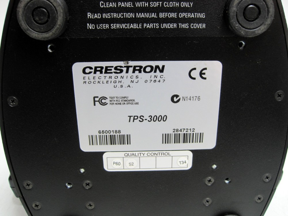 Crestron TPS-3000 Touch Screen Panel