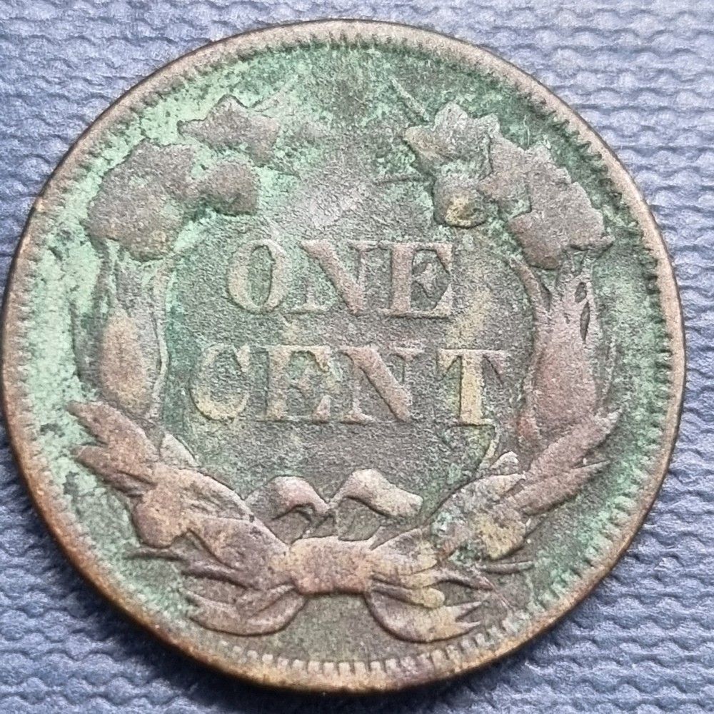 1857 Flying Eagle Cent 1c Better Grade Details #101057