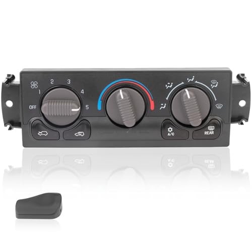 Front Climate Control Module Heater A/C Air Conditioning Panel Unit,