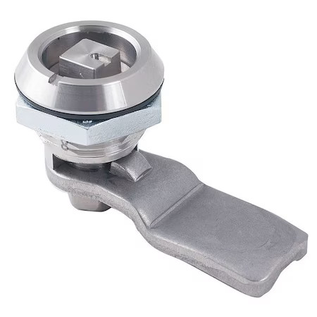 Cam Latch, Keyed, Polished Chrome,  4Rrf4