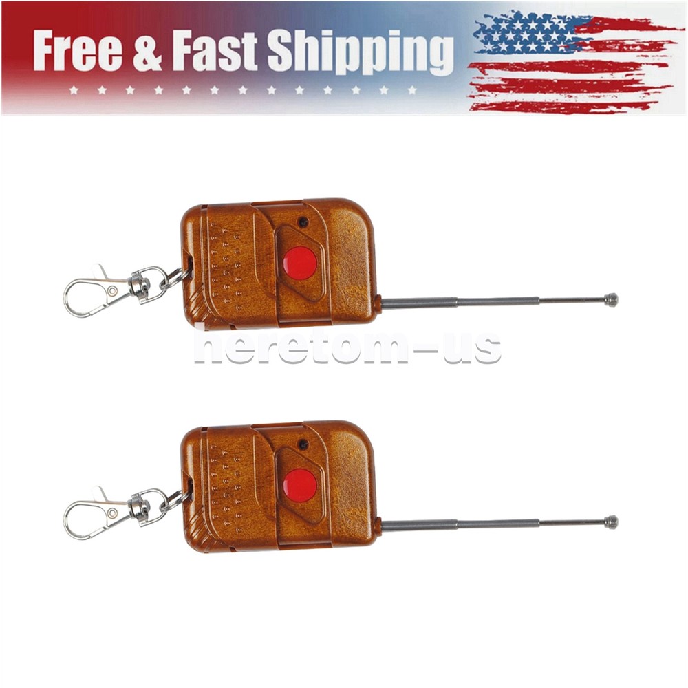 2PCS Remote Control Transmitter For Electric Magnetic Lock Door Lock System