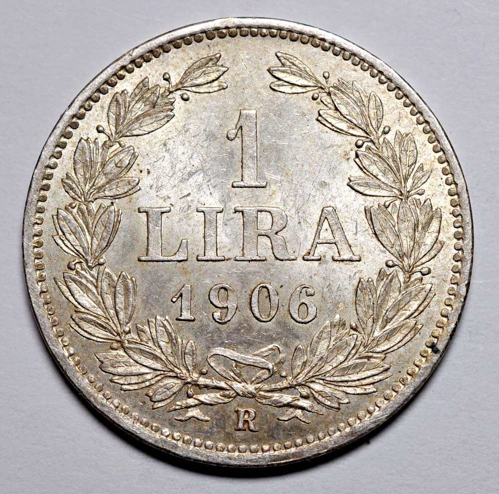 1906 San Marino 1 Lyre FDC