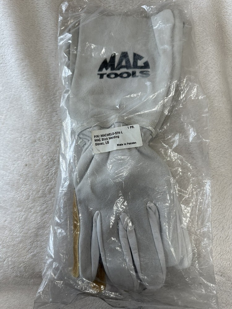 Mac Tools stick welding gloves Lg