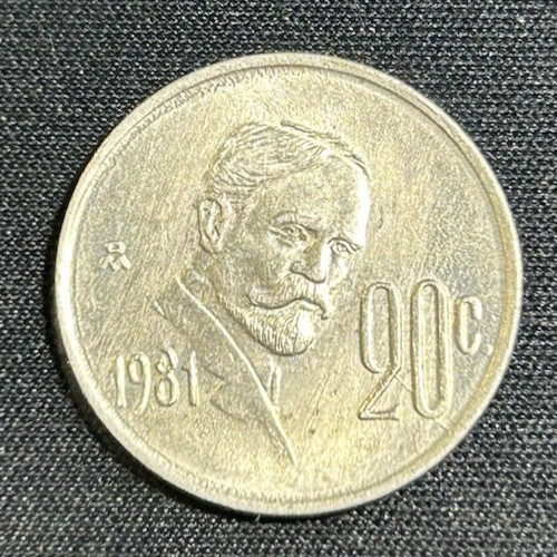 Mexico 1981 - 20 Centavos