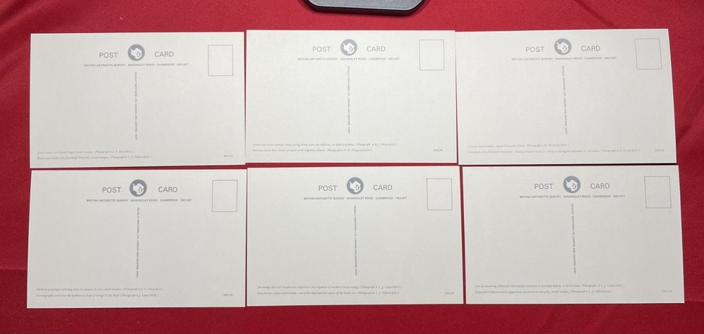 56 x British Antarctic Territory BAS Postcards