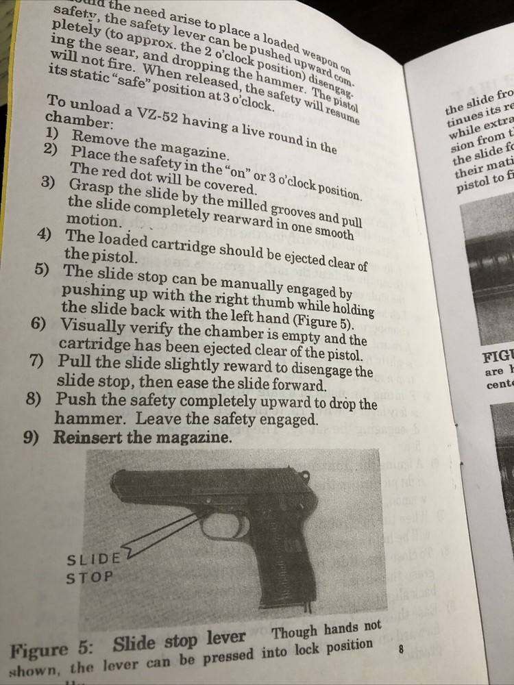 CZ 52 Pistol Manual