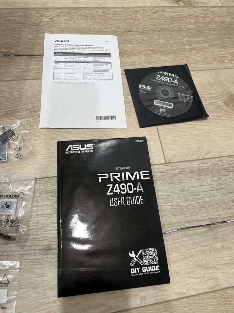 ASUS Prime Z490-A BOX ONLY!!!