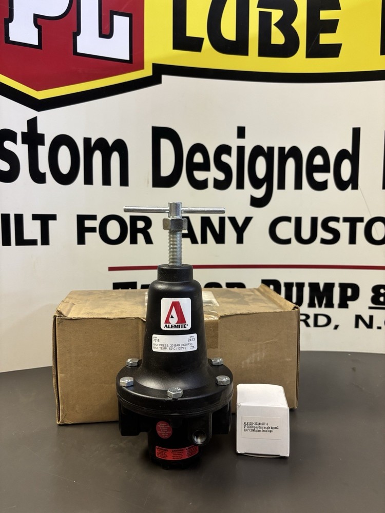 New Alemite Air Pressure Regulator, 7616-B