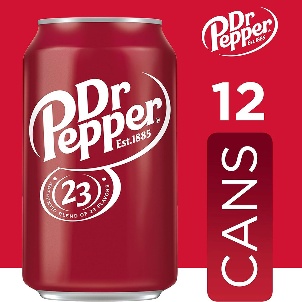 Soda, 12 fl oz cans, 12 pack