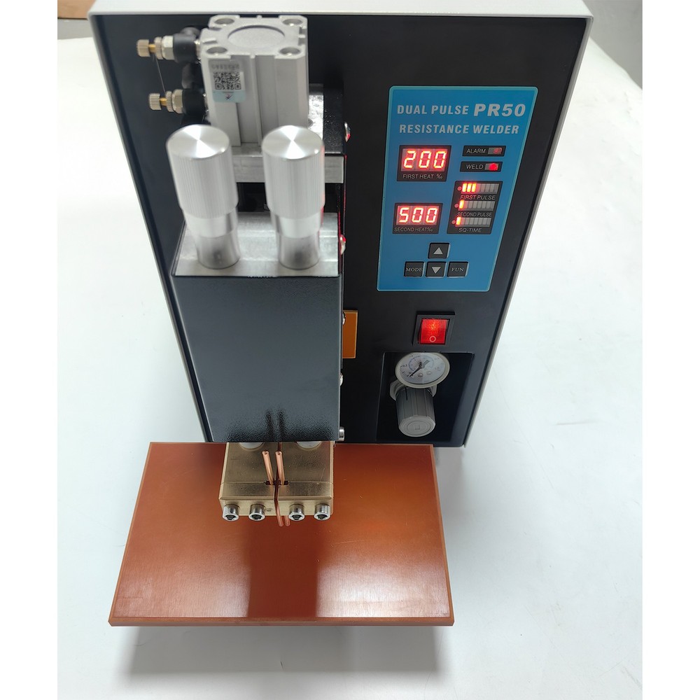 Dual Pulse Battery Spot Welder Microcomputer Machine Battery Pack PR50