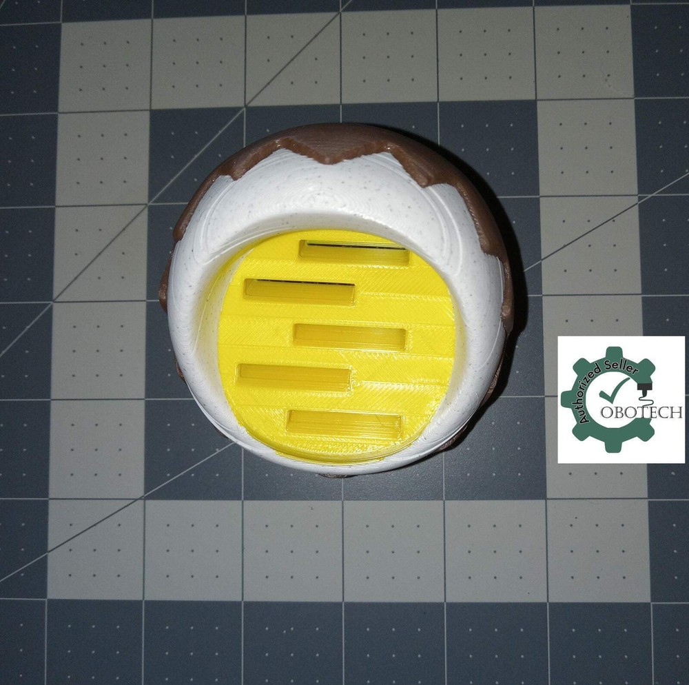 3D Printed Egg Shaped Game Cartridge Holder