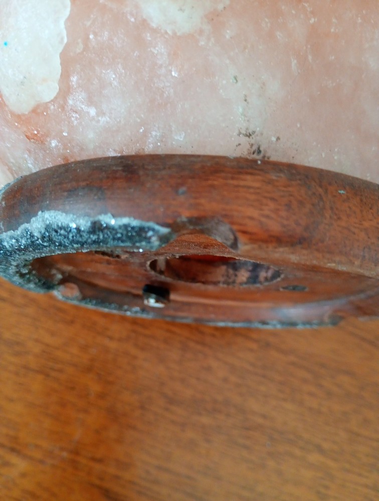 Large Salt Rock. Could Be Converted To A Light.
