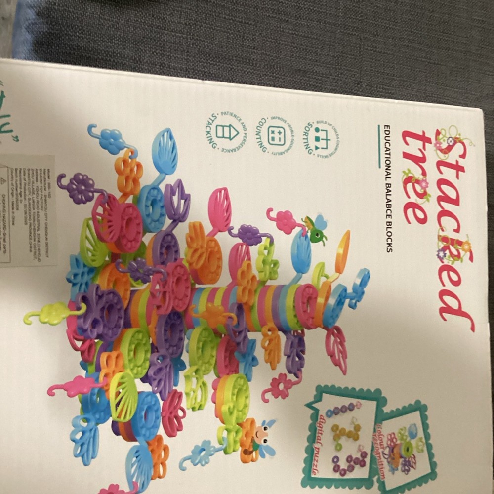 Stacked Tree Educational Blocks Building Blocks