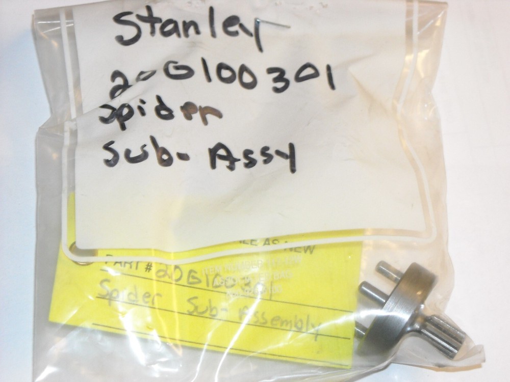 20G100301, Stanley, Spider Sub Assembly, Stanley Assembly Tools, Used