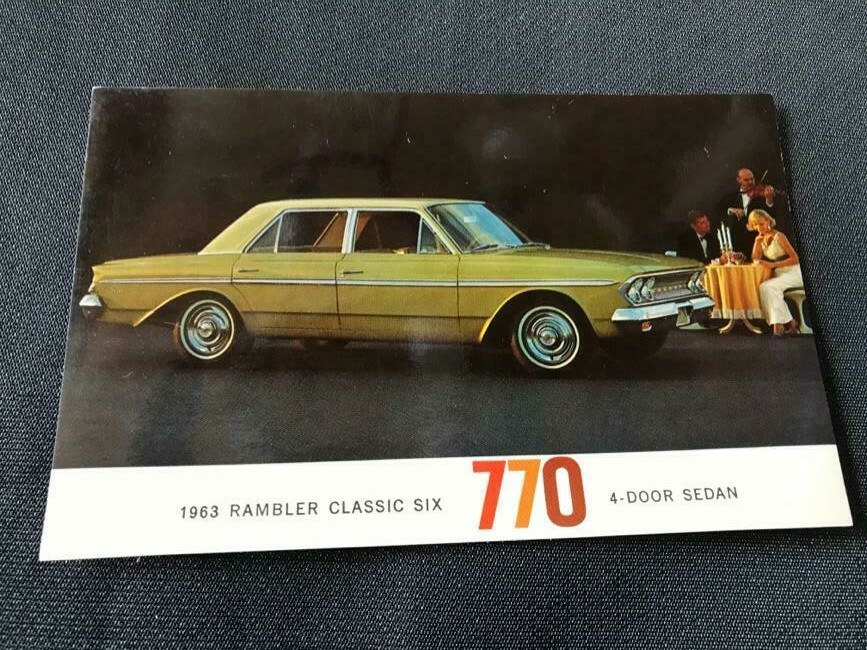 Auto Advertising, Rambler Auto Postcards