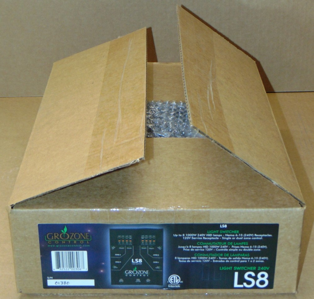 NEW Grozone Control LS8 240V Light Switcher Controller