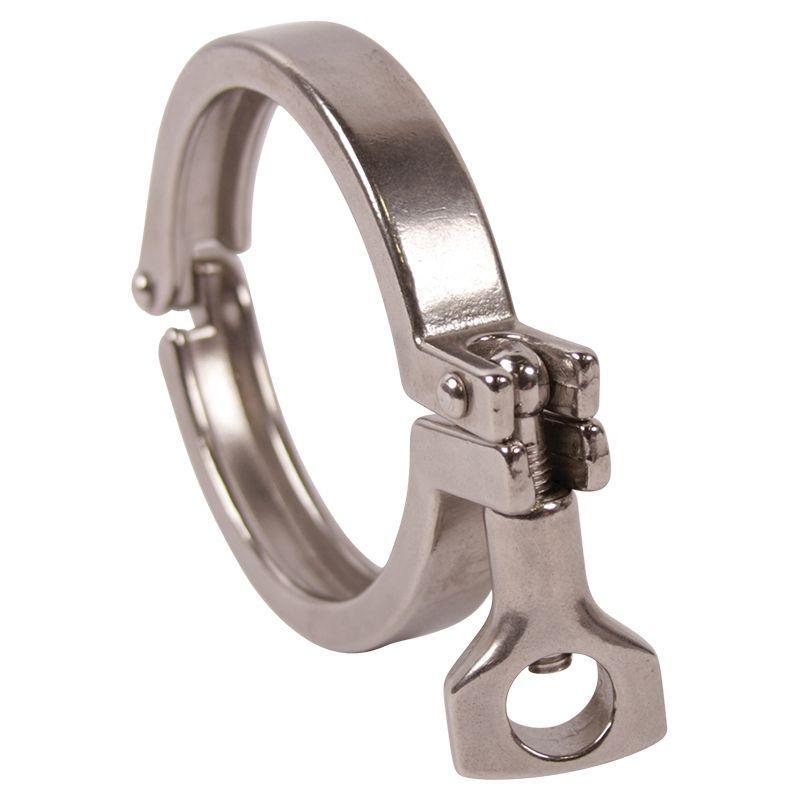 Sanitary Pressure Tri Clamp | 3 inch Single Hinge - SS304 (5 Pack)