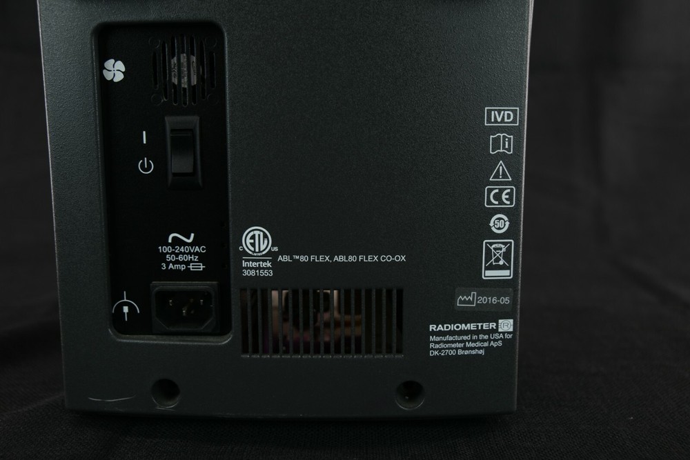 ABL 80 CO-OX Flex Radiometer Blood Analyzer